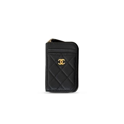 CHANEL SHORT ZIPPER WALLET AP1650 (11*7.5*2cm)